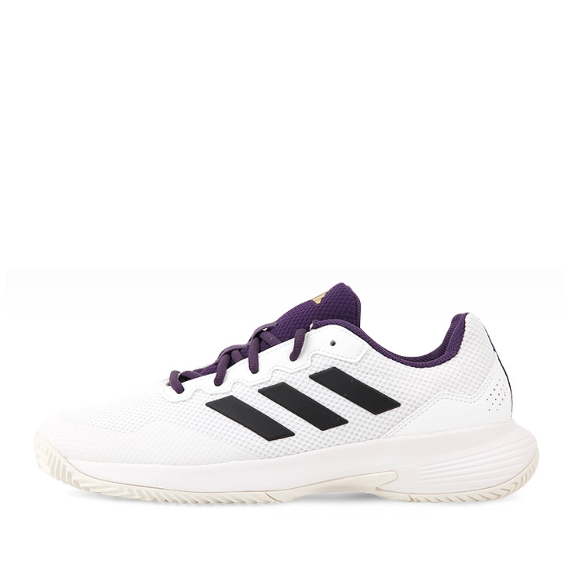 Giày Pickleball Tennis Adidas Gamecourt 2 White Black JS1949 — ảnh 1