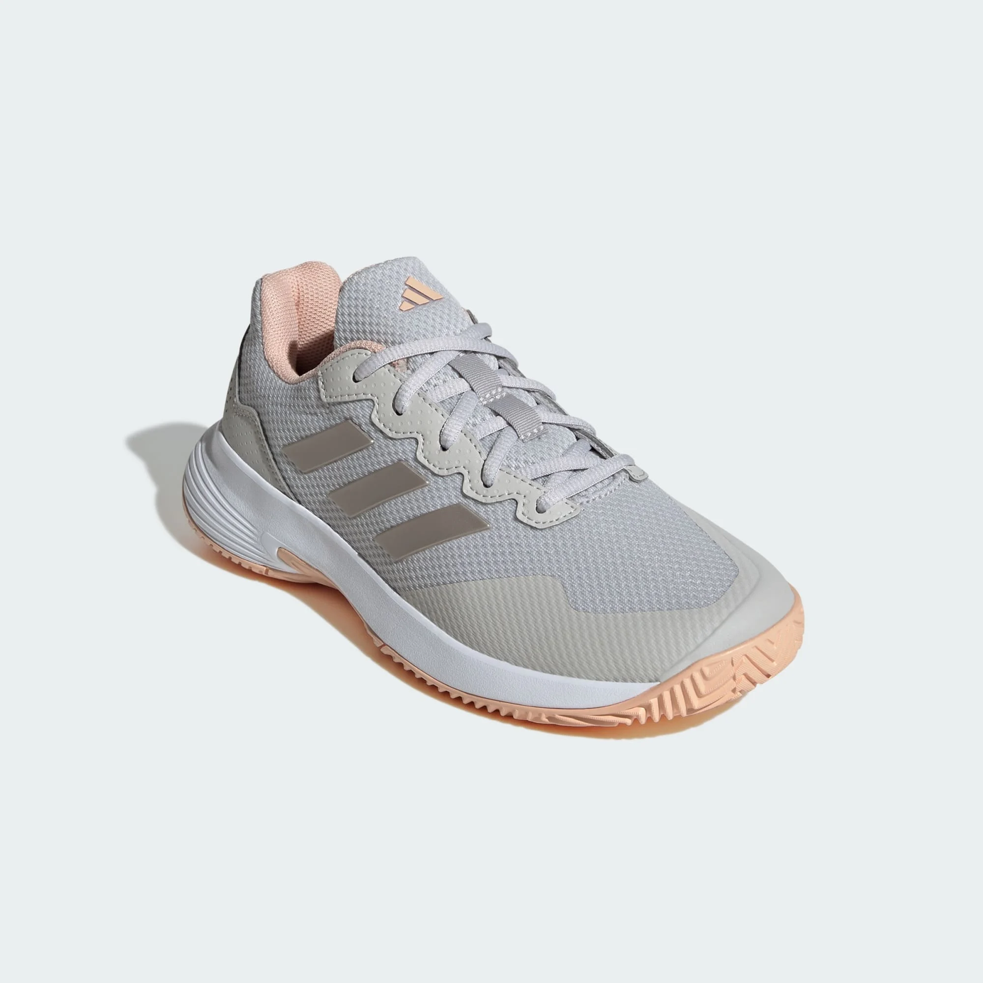 Giày Pickleball Tennis Adidas Gamecourt 2 Grey Sail IH2969 — ảnh 2