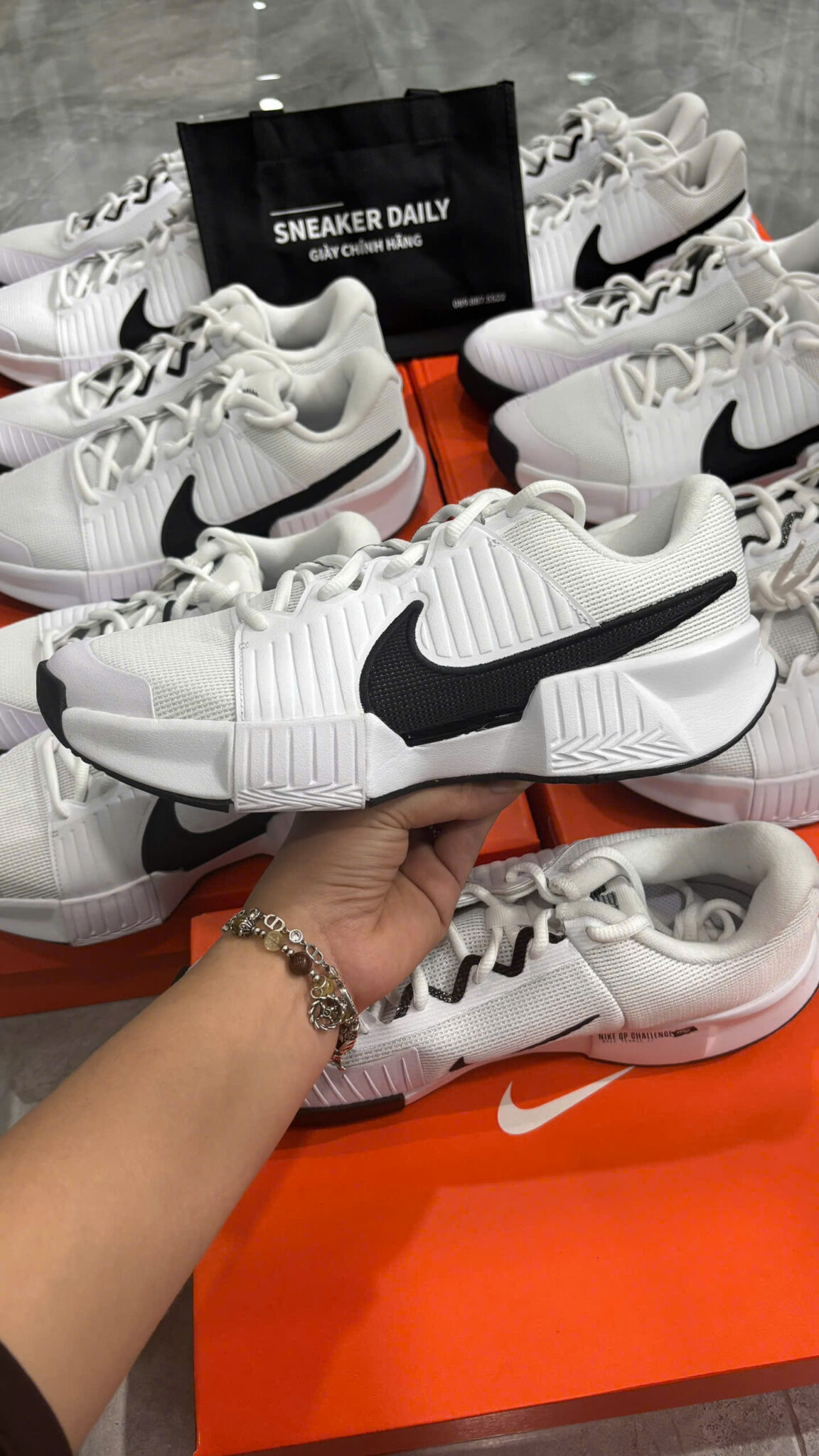Giày Pickleball Tennis Nike Zoom GP Challenge Pro FB3145-100 — ảnh 2