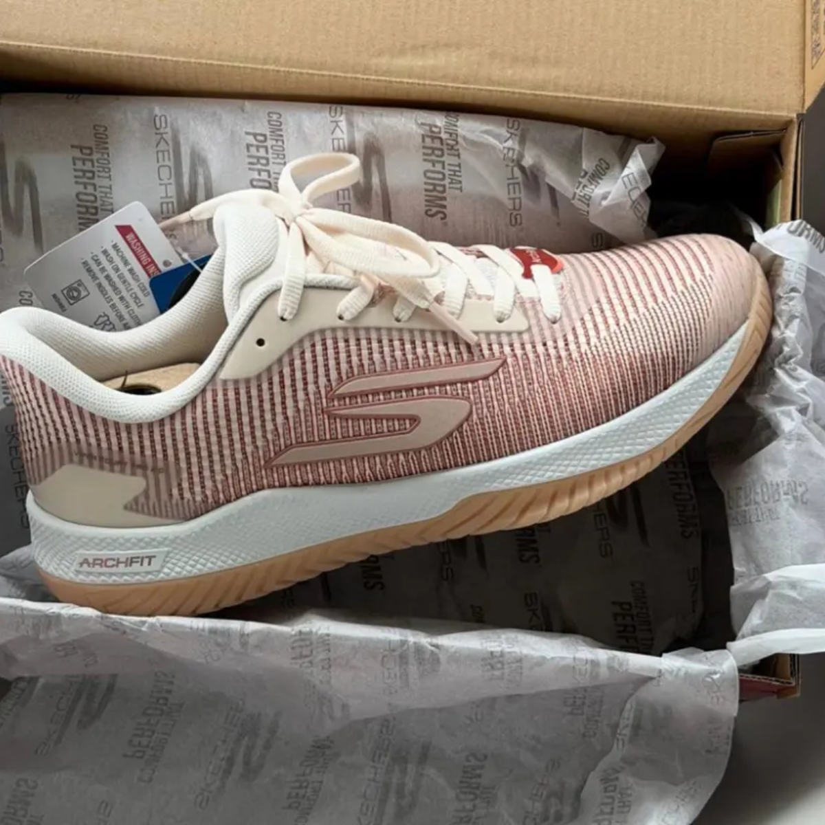 Giày Pickleball Skechers Viper Court Pro 2.0 Pink 172109 LTPK — ảnh 4