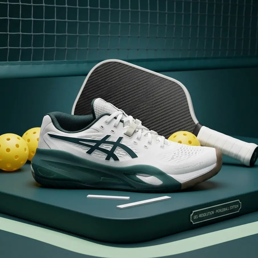 Giày Pickleball Tennis Asics Gel Resolution X Aubergine 1041A481-104 — ảnh 2