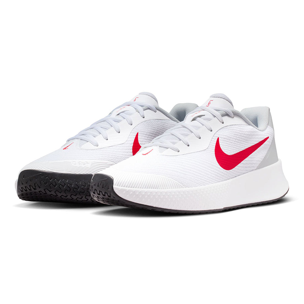Giày Pickleball Tennis Nike Vapor Lite 3 HC White Red FZ2155-109 — ảnh 3