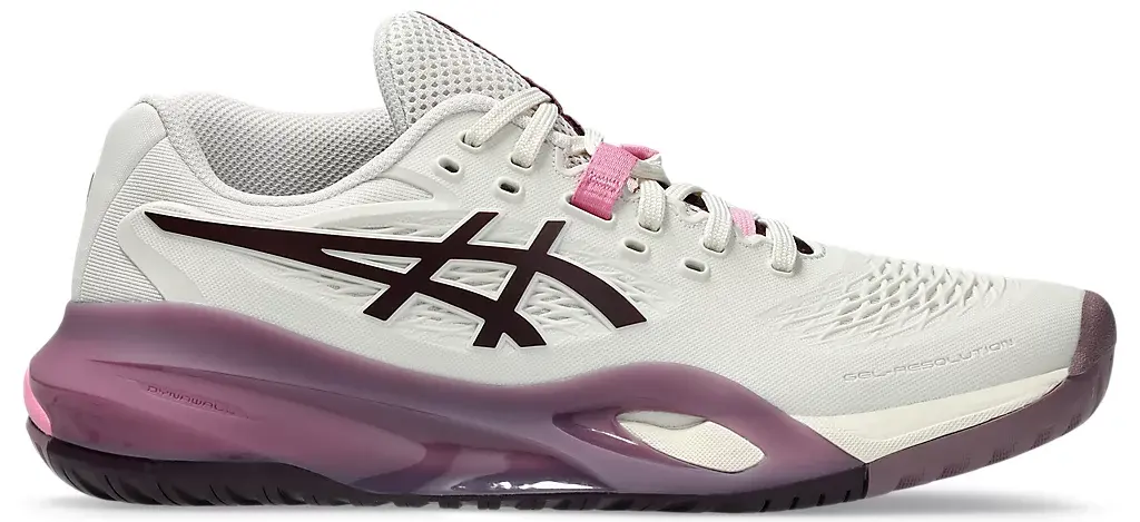 Giày Pickleball Tennis Asics Gel Resolution X Aubergine 1042A279-250 — ảnh 1