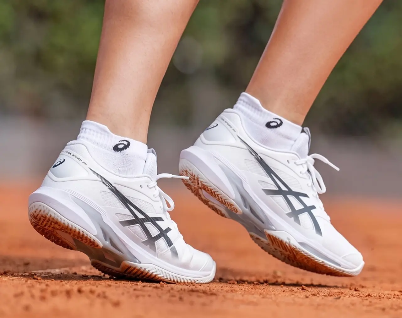 Giày Pickleball Tennis Asics Solution Speed FF 4 1041A532-100 — ảnh 3