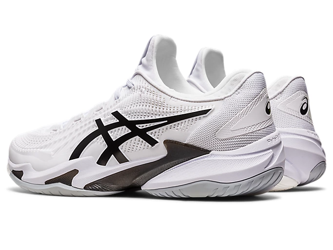 Giày Pickleball Tennis Asics Court FF 3 White Black 1041A370-100 — ảnh 6