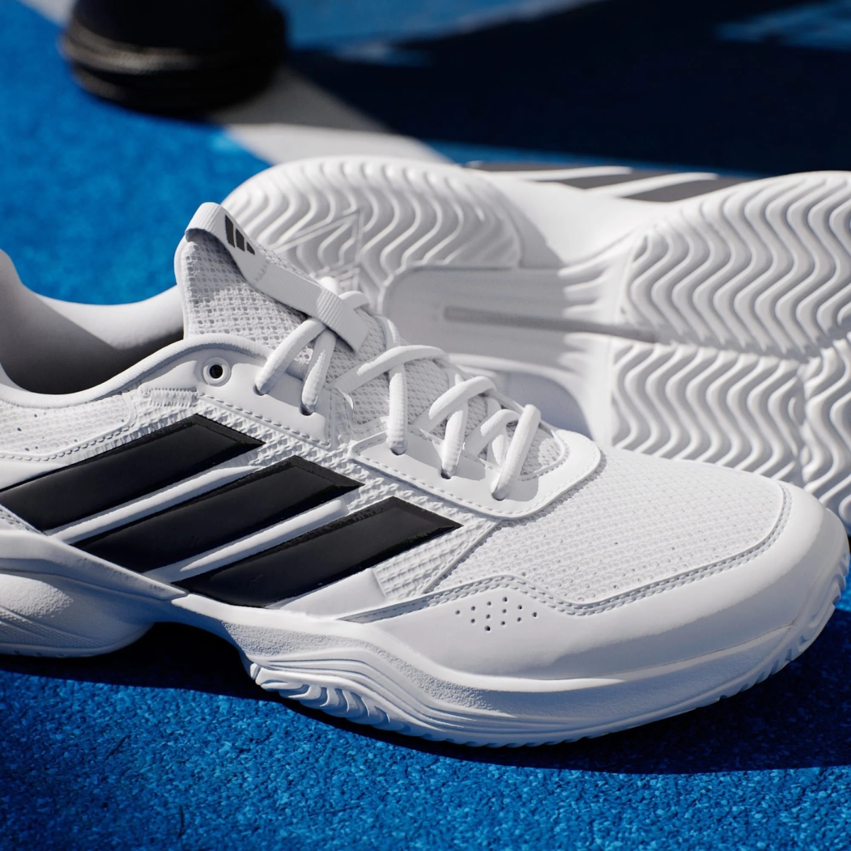 Giày Pickleball Tennis Adidas Gamecourt 3 White KI3595 — ảnh 7