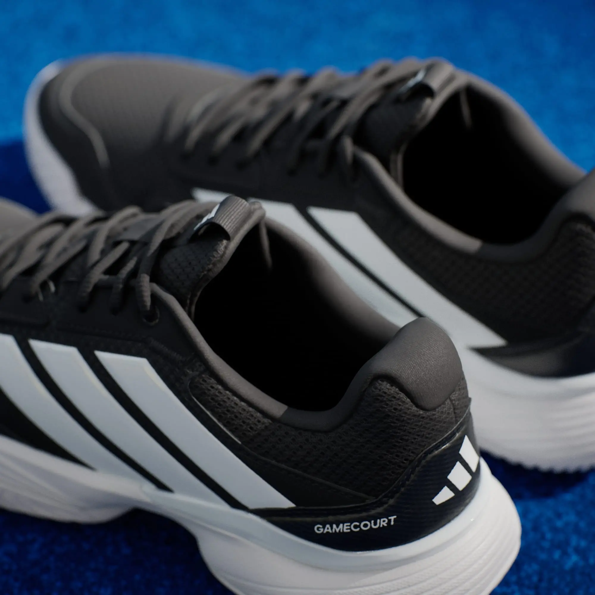 Giày Pickleball Tennis Adidas Gamecourt 3 Black KI3598 — ảnh 7