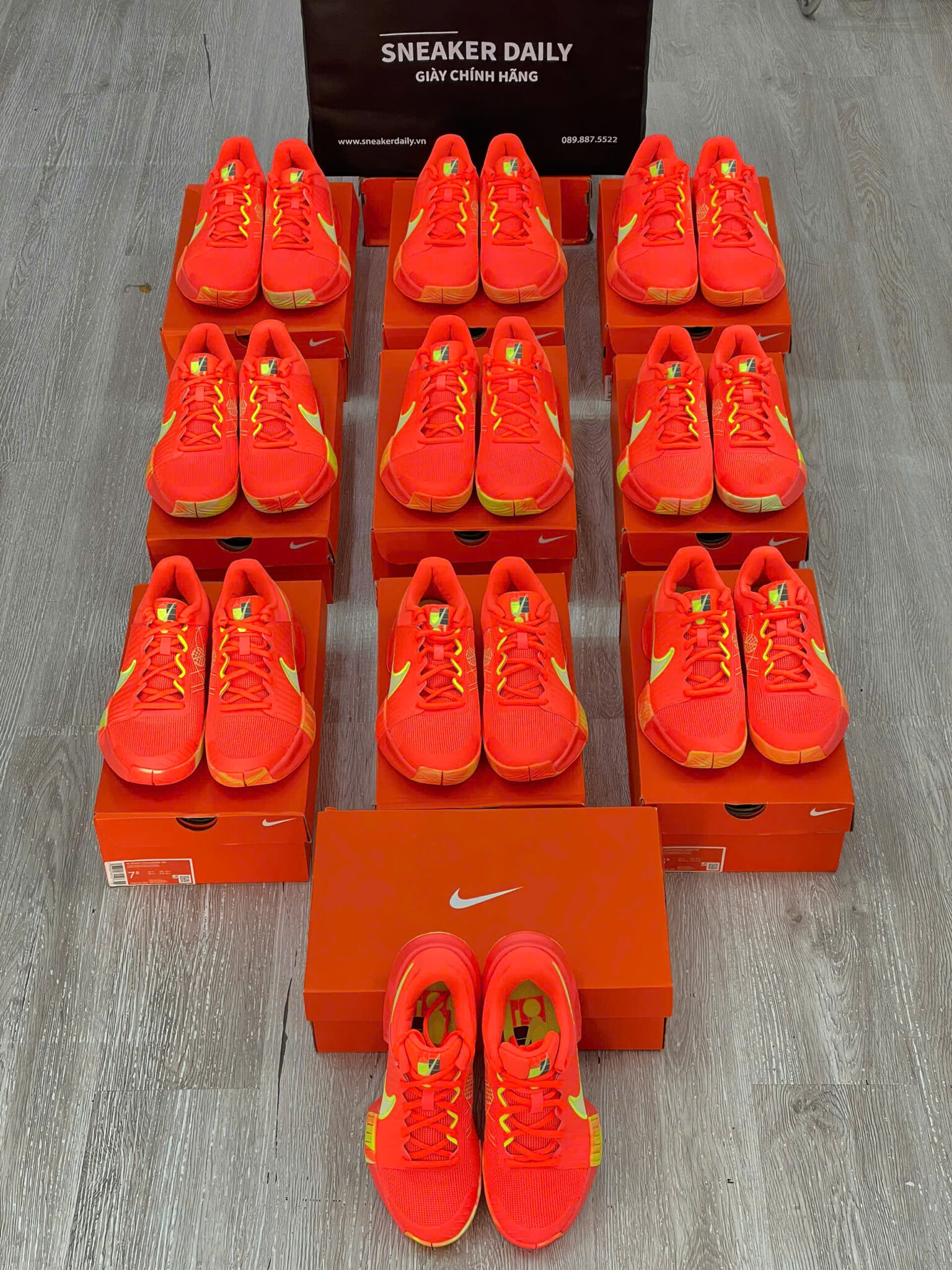 Giày Pickleball Tennis Nike Zoom Challenge FQ4155-800 — ảnh 12