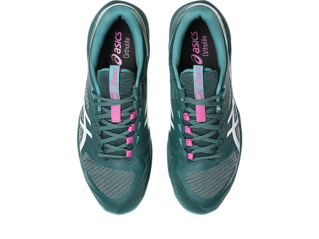 Giày Pickleball Tennis Asics Solution Speed FF 4 Green 1041A532-300 — ảnh 5