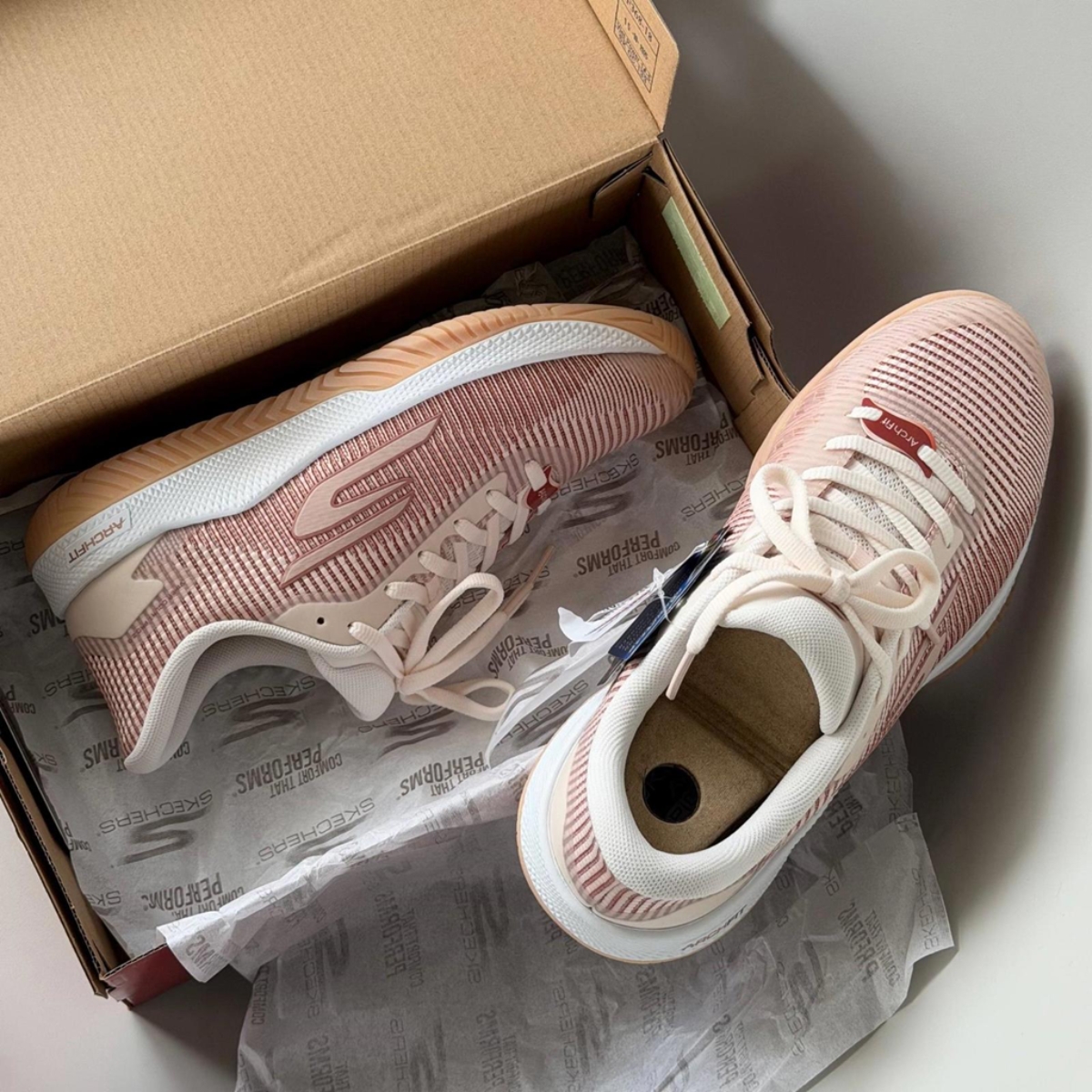 Giày Pickleball Skechers Viper Court Pro 2.0 Pink 172109 LTPK — ảnh 2
