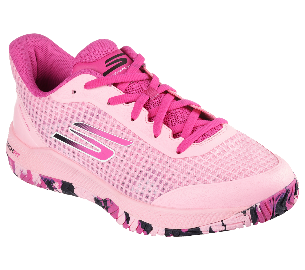Giày Pickleball Skechers Viper Court Pro 246069 PNK — ảnh 7