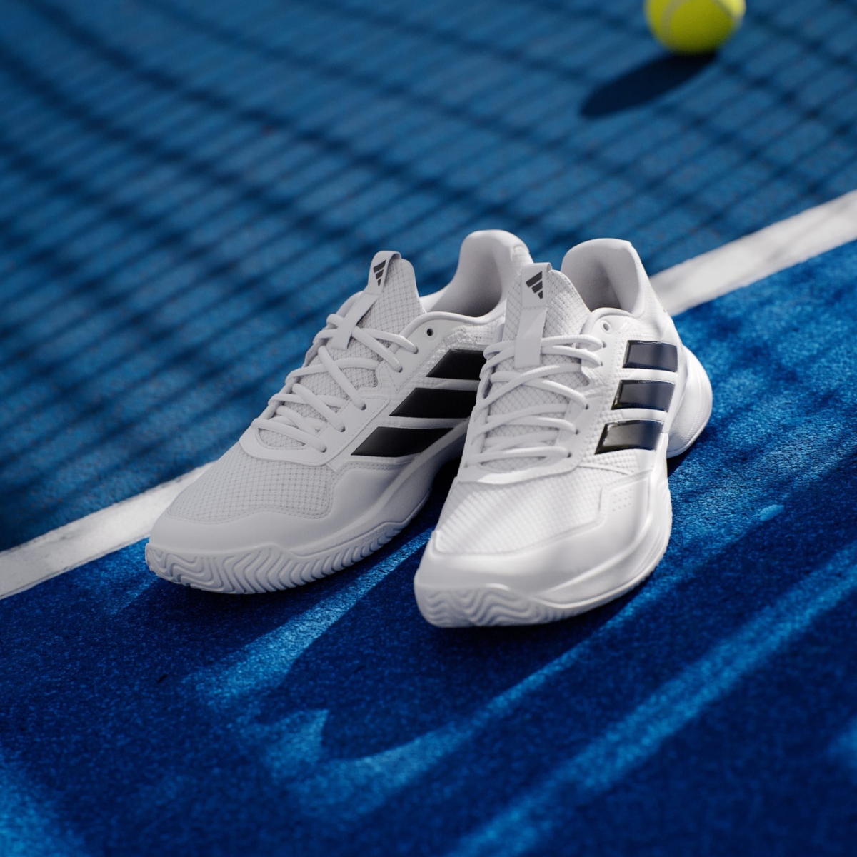 Giày Pickleball Tennis Adidas Gamecourt 3 White KI3595 — ảnh 4