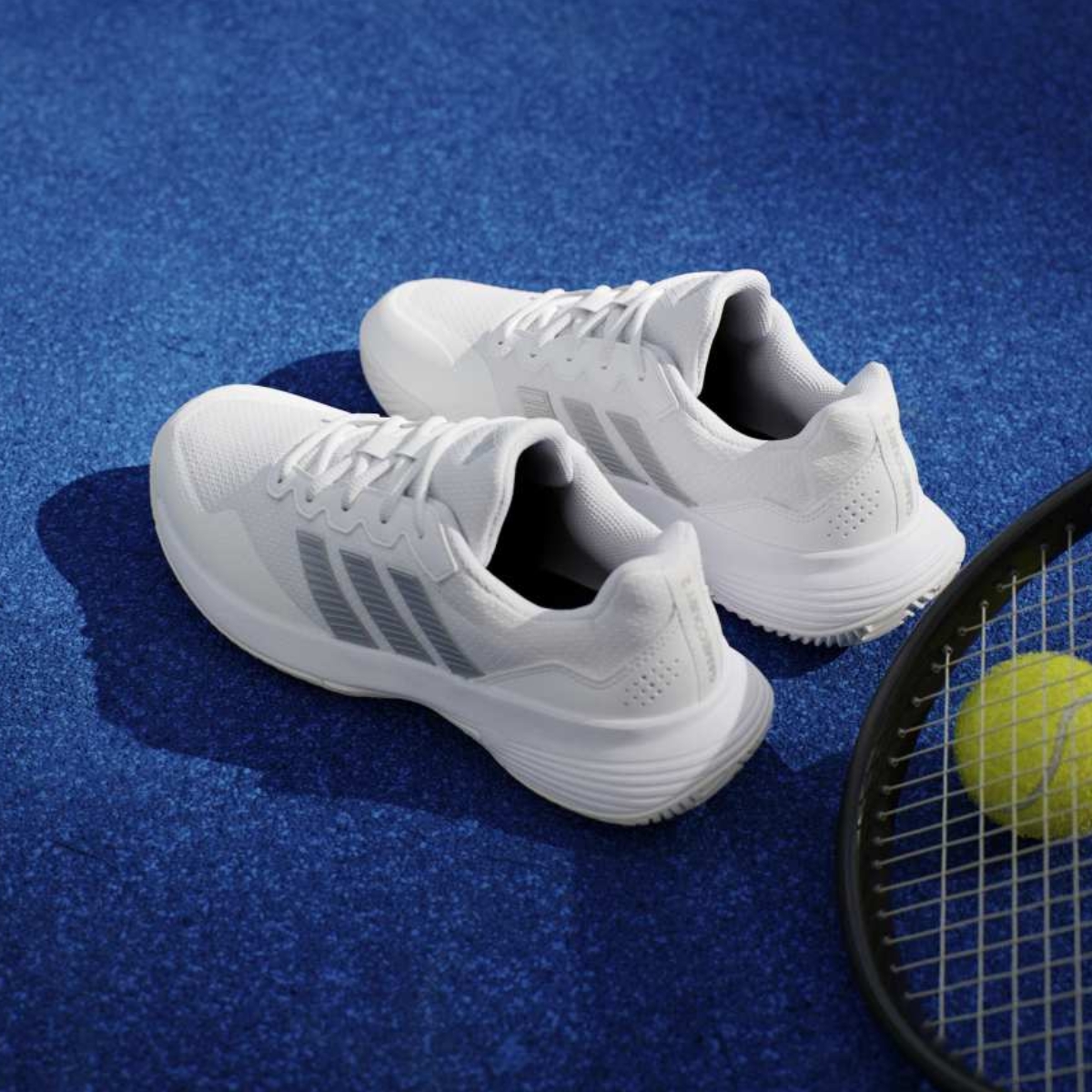 Giày Pickleball Tennis Adidas Gamecourt 2 White KI0789 — ảnh 6