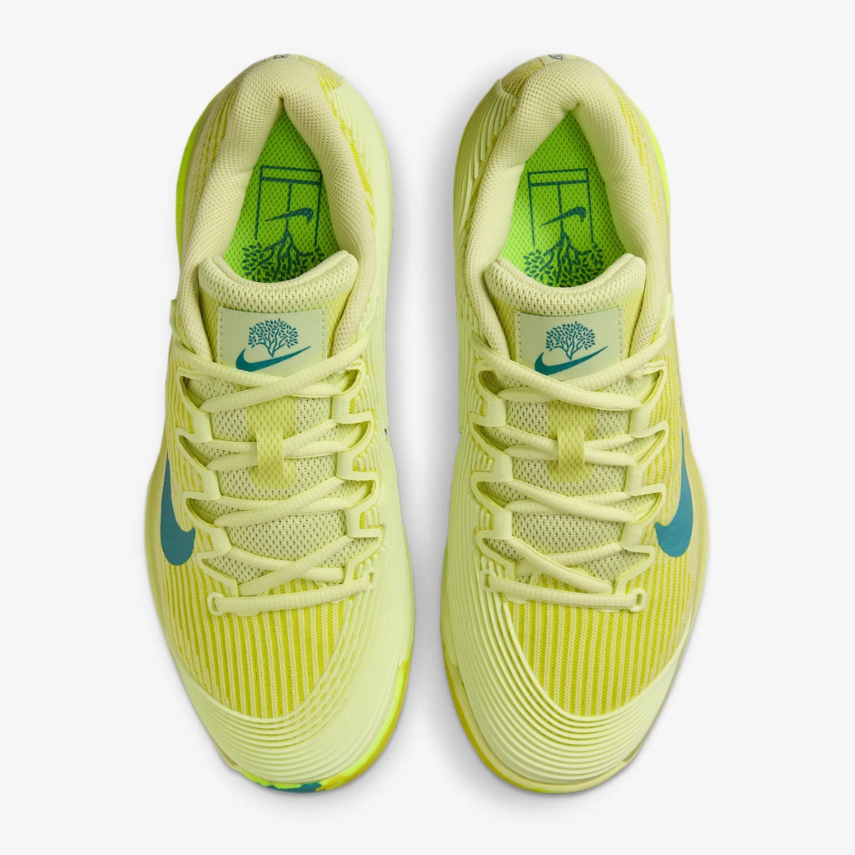 Giày Pickleball Tennis Nike Zoom Vapor 12 HC PRM Green HF7834-300 — ảnh 5