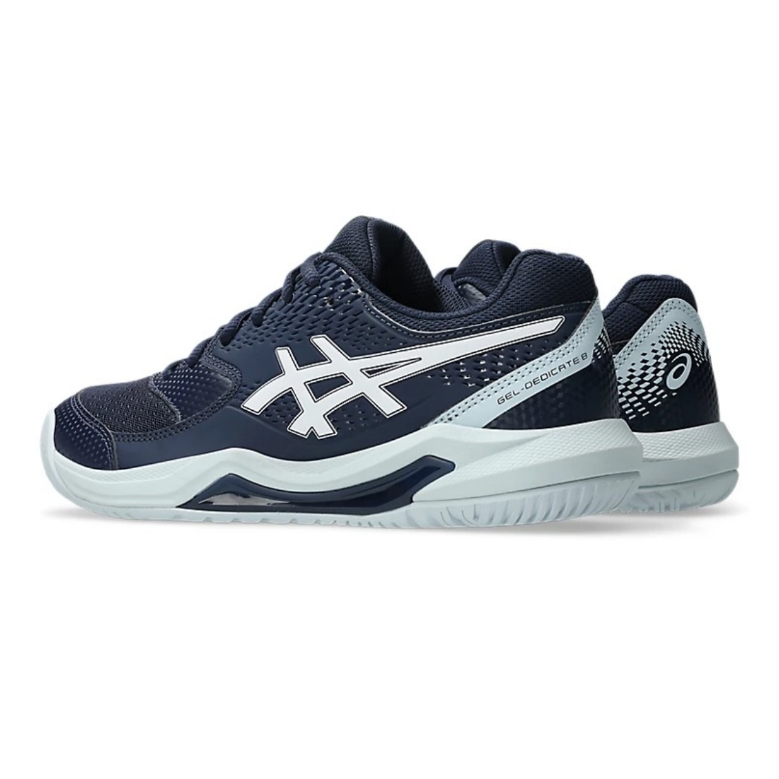 Giày Pickleball Tennis Asics Gel Dedicate 8 Midnight 1042A237-402 — ảnh 8