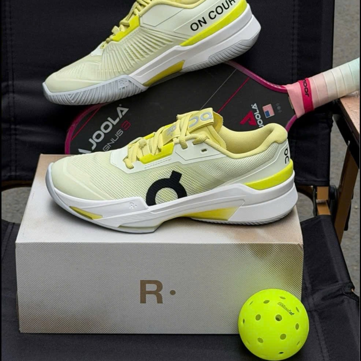 Giày Pickleball Tennis ON The Roger Pro Fire W 3WF30034744 — ảnh 2