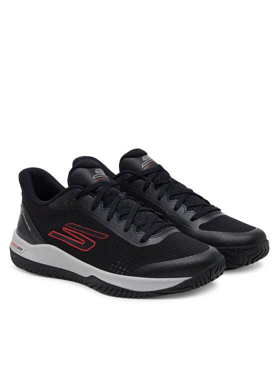 Giày Pickleball Skechers Viper Court Pro Black 246069 BKRD — ảnh 2