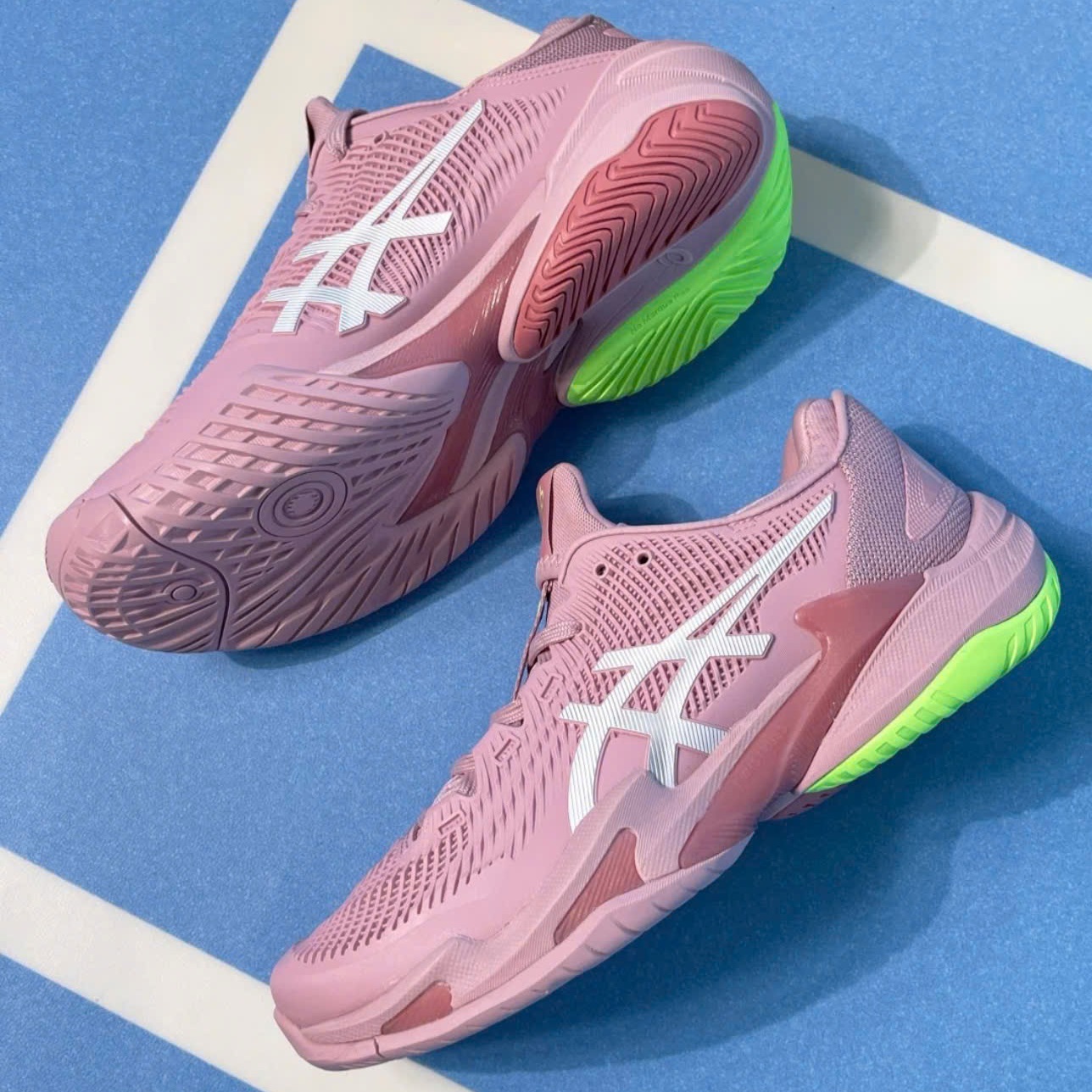 Giày Pickleball Tennis Asics Court FF 3 Morganite 1042A220-701 — ảnh 2