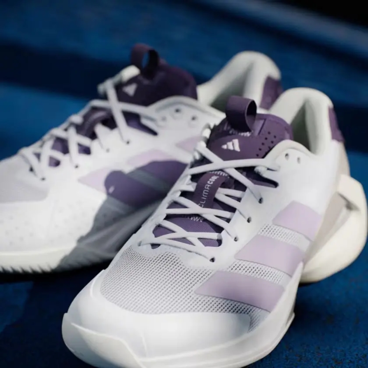 Giày Pickleball Tennis Adidas Adizero Ubersonic 5 Plum JQ6351 — ảnh 5
