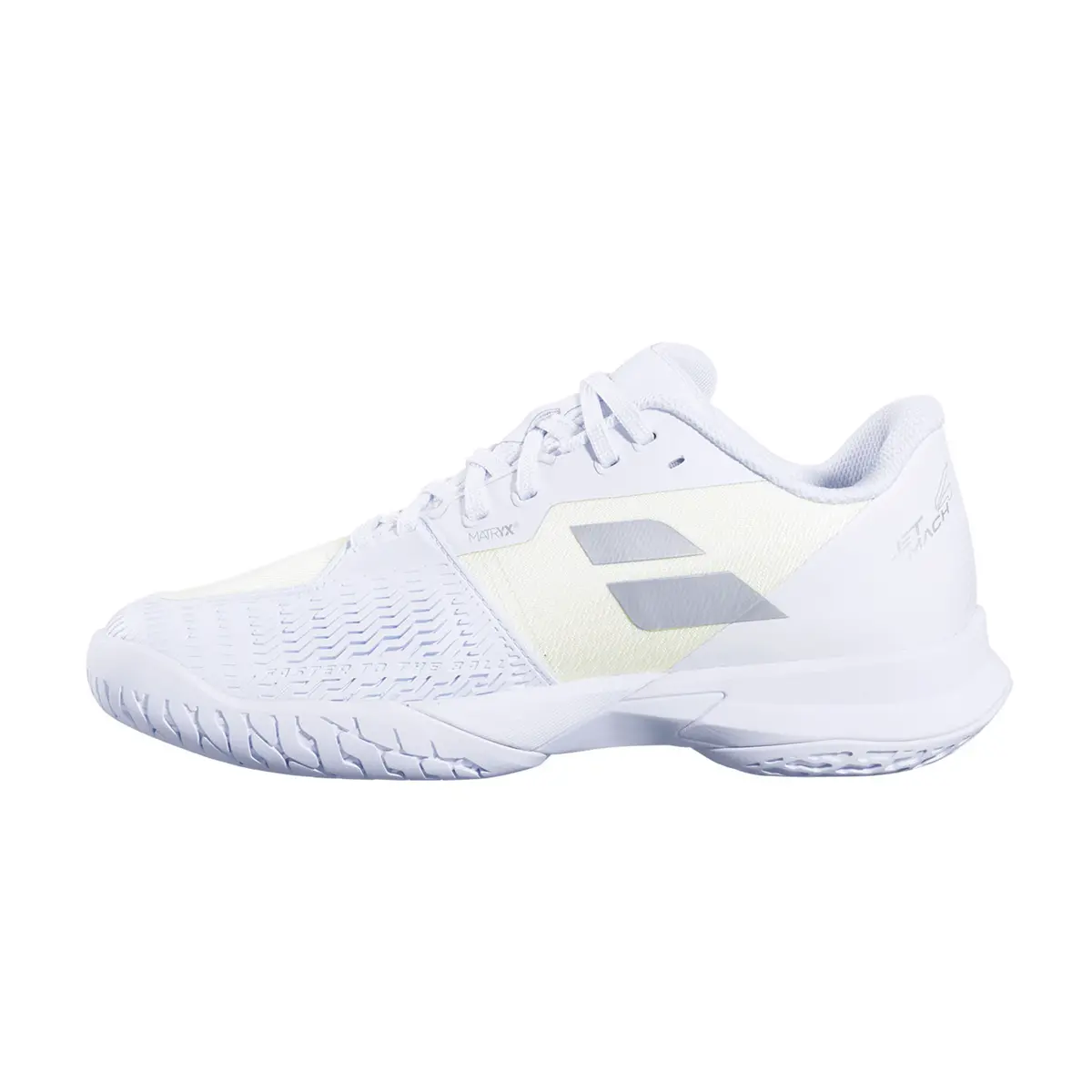 Giày Pickleball Tennis Babolat Jet Mach 4 White 31F26630B-1019 — ảnh 3