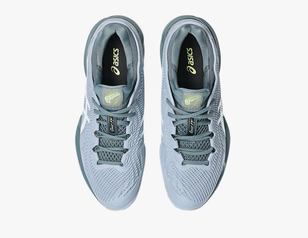Giày Pickleball Tennis Asics Court FF 3 Grey 1041A370-404 — ảnh 7
