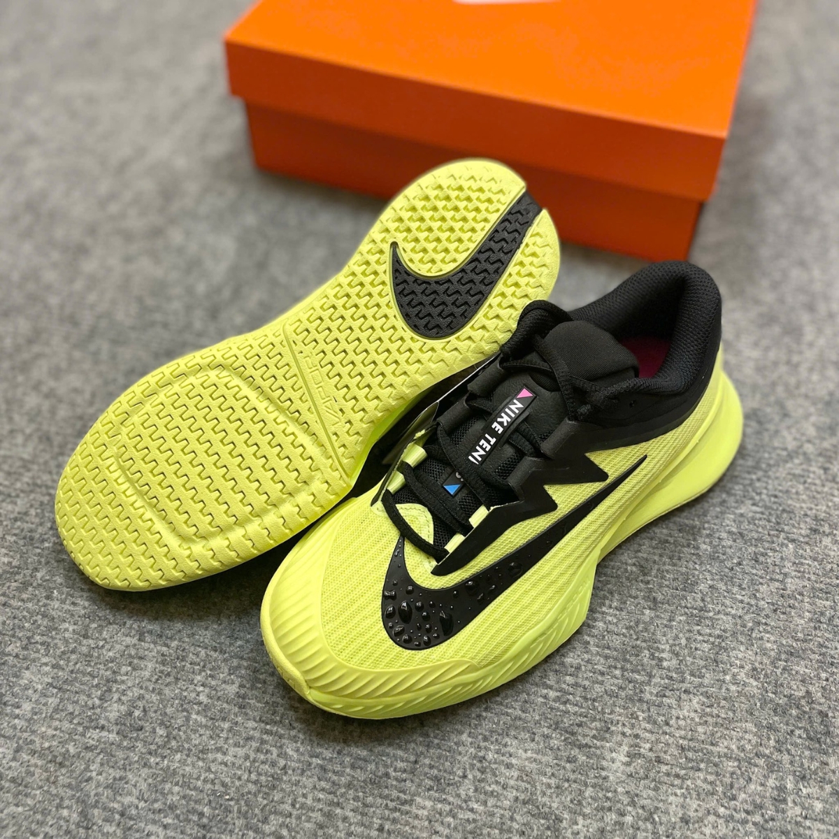 Giày Pickleball Tennis Nike Zoom Vapor Pro 3 HC PRM IB6550-700 — ảnh 6
