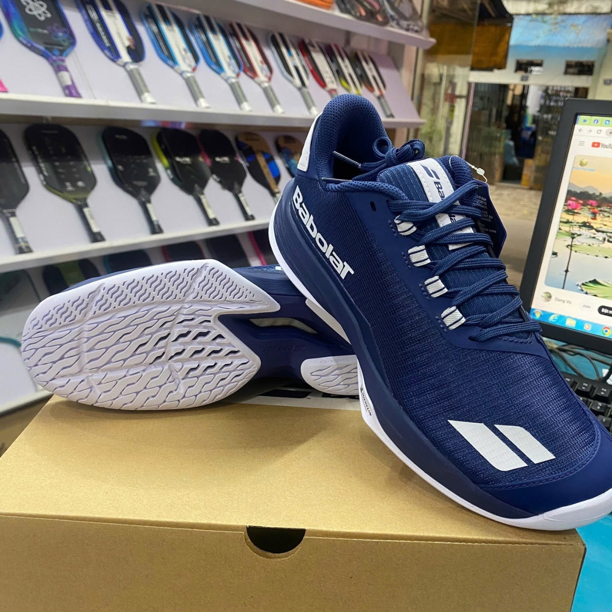 Giày Pickleball Tennis Babolat Jet Tere 2 Premium 30S26965B-4060 — ảnh 6