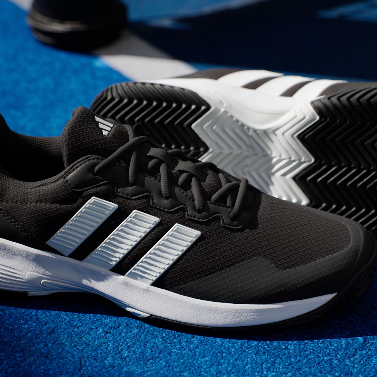 Giày Pickleball Tennis Adidas Gamecourt 2 Black KI0780 — ảnh 5