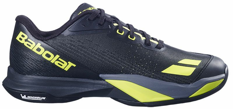 Giày Pickleball Tennis Babolat Jet Mach 4 Black 30S26629B-2036 — ảnh 1