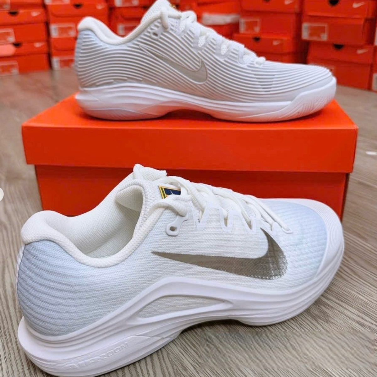 Giày Pickleball Tennis Nike Zoom Vapor 12 White IR8316-401 — ảnh 5