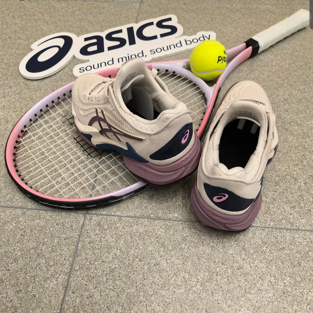 Giày Pickleball Tennis Asics Court FF 3 Mauve 1042A220-250 — ảnh 5