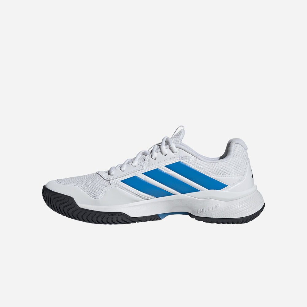 Giày Pickleball Tennis Adidas Gamecourt 3 White Blue KI3596 — ảnh 3