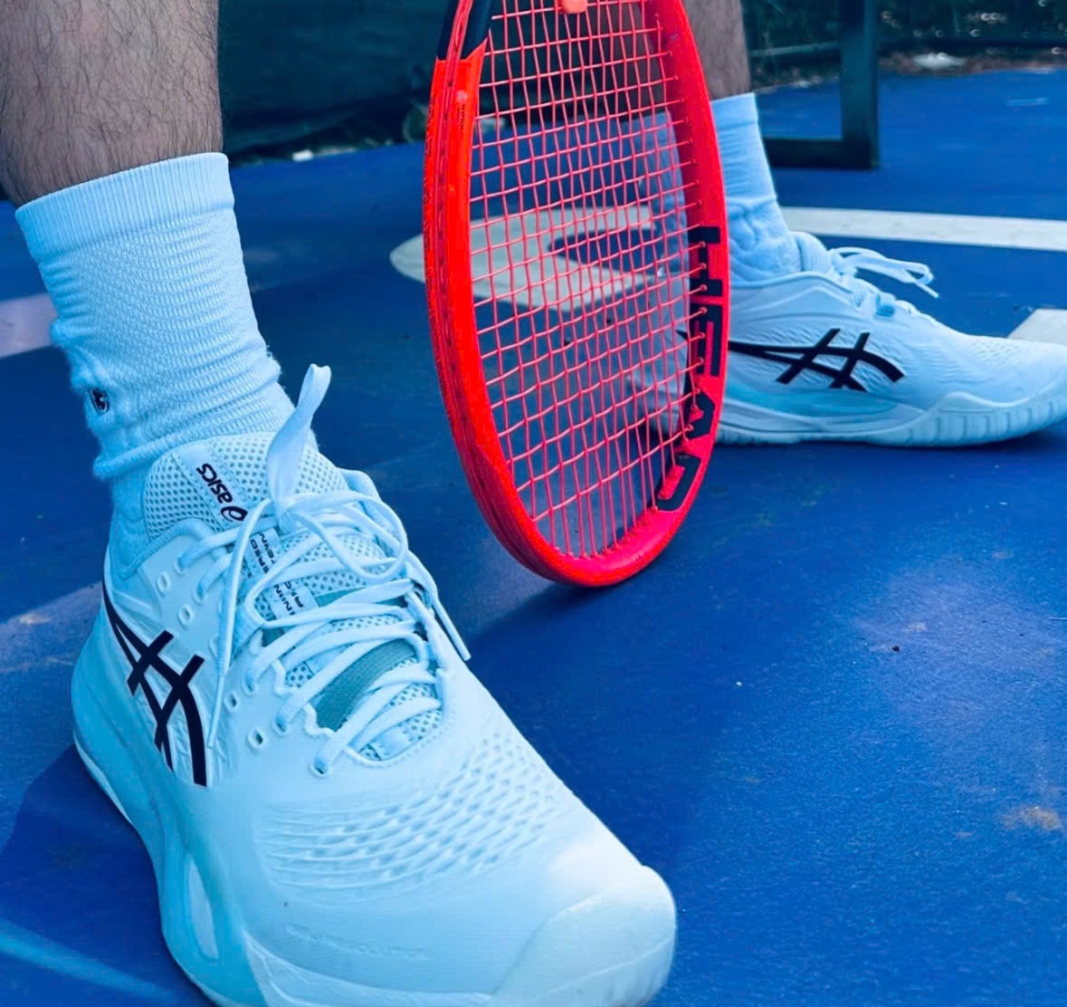 Giày Tennis Pickleball Asics Gel Resolution X 1041A481-100 — ảnh 4