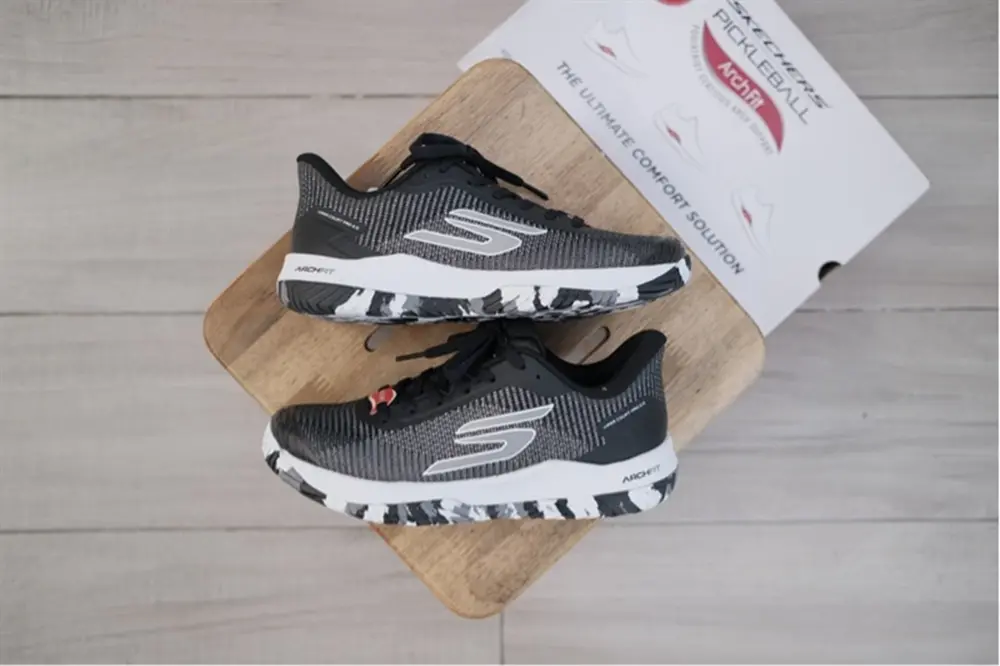 Giày Pickleball Skechers Viper Court Pro 2.0 Black 172109 BKW — ảnh 2