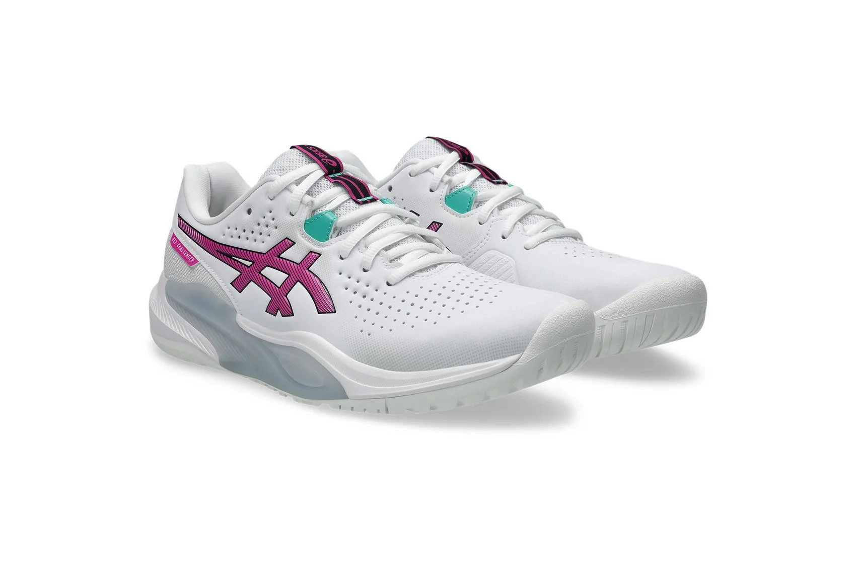 Giày Pickleball Tennis Asics Gel Challenger 15 Sakura 1041A510-102 — ảnh 2