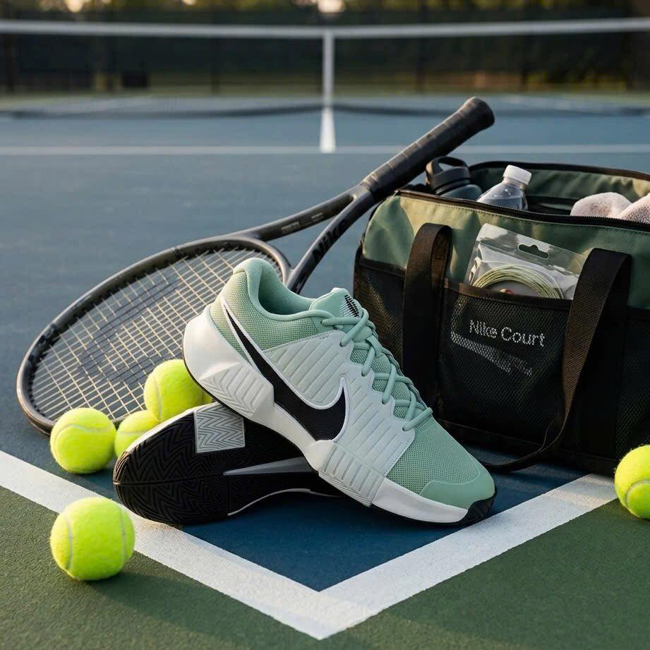 Giày Pickleball Tennis Nike Zoom Challenge Pro Teal IB6560-003 — ảnh 4