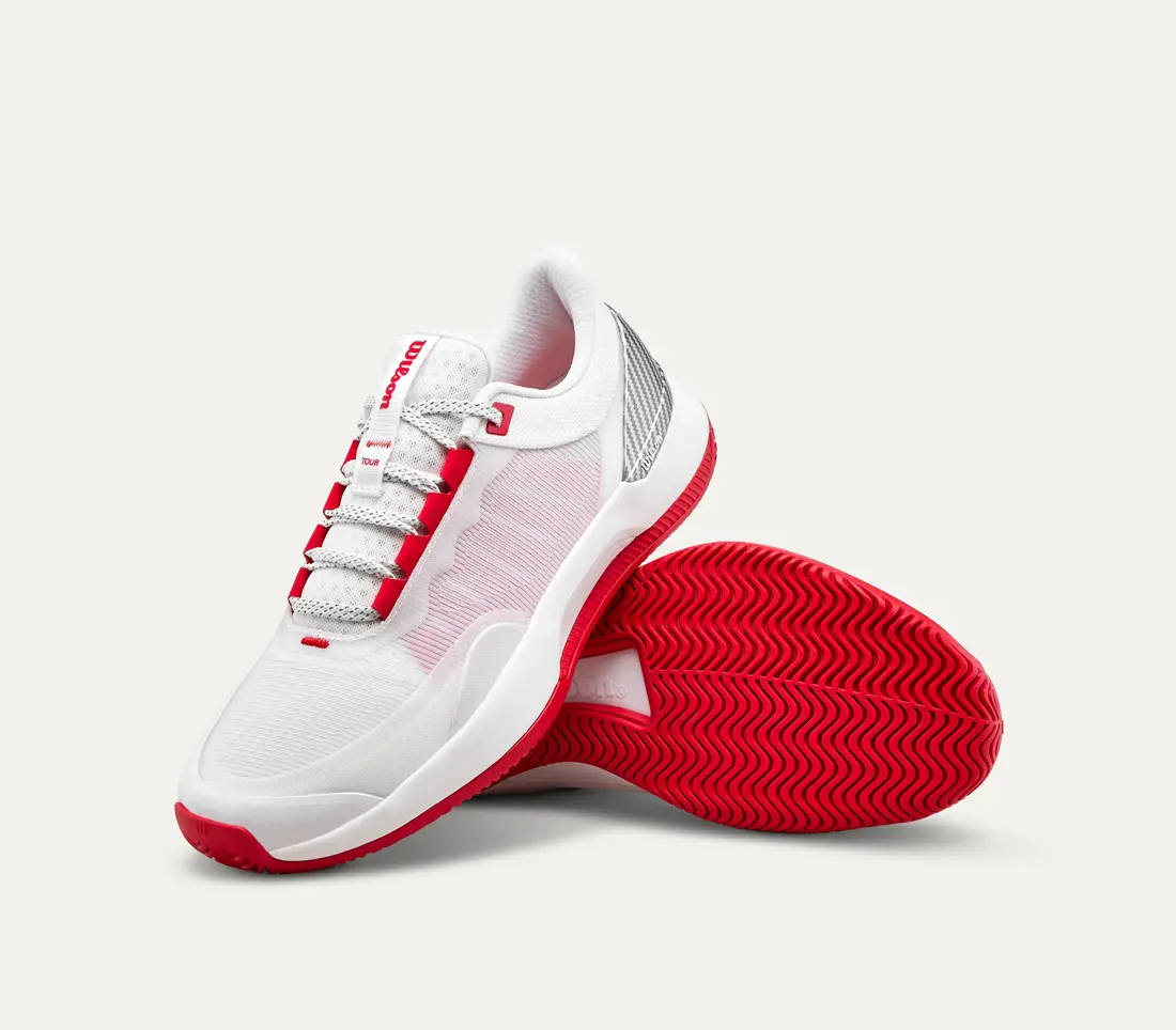 Giày Pickleball Tennis Wilson Intrigue Tour CTC Red WRS00964001 — ảnh 3