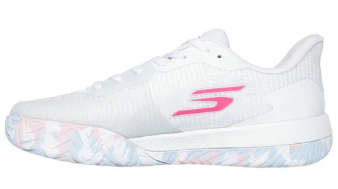 Giày Pickleball Skechers Viper Court Pro 2 White Pink 172109 WMLT — ảnh 2