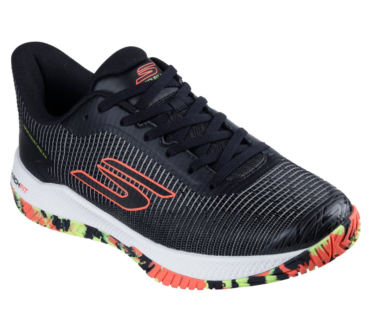 Giày Pickleball Skechers Viper Court Pro 2.0 Black 246109 BKMT — ảnh 4
