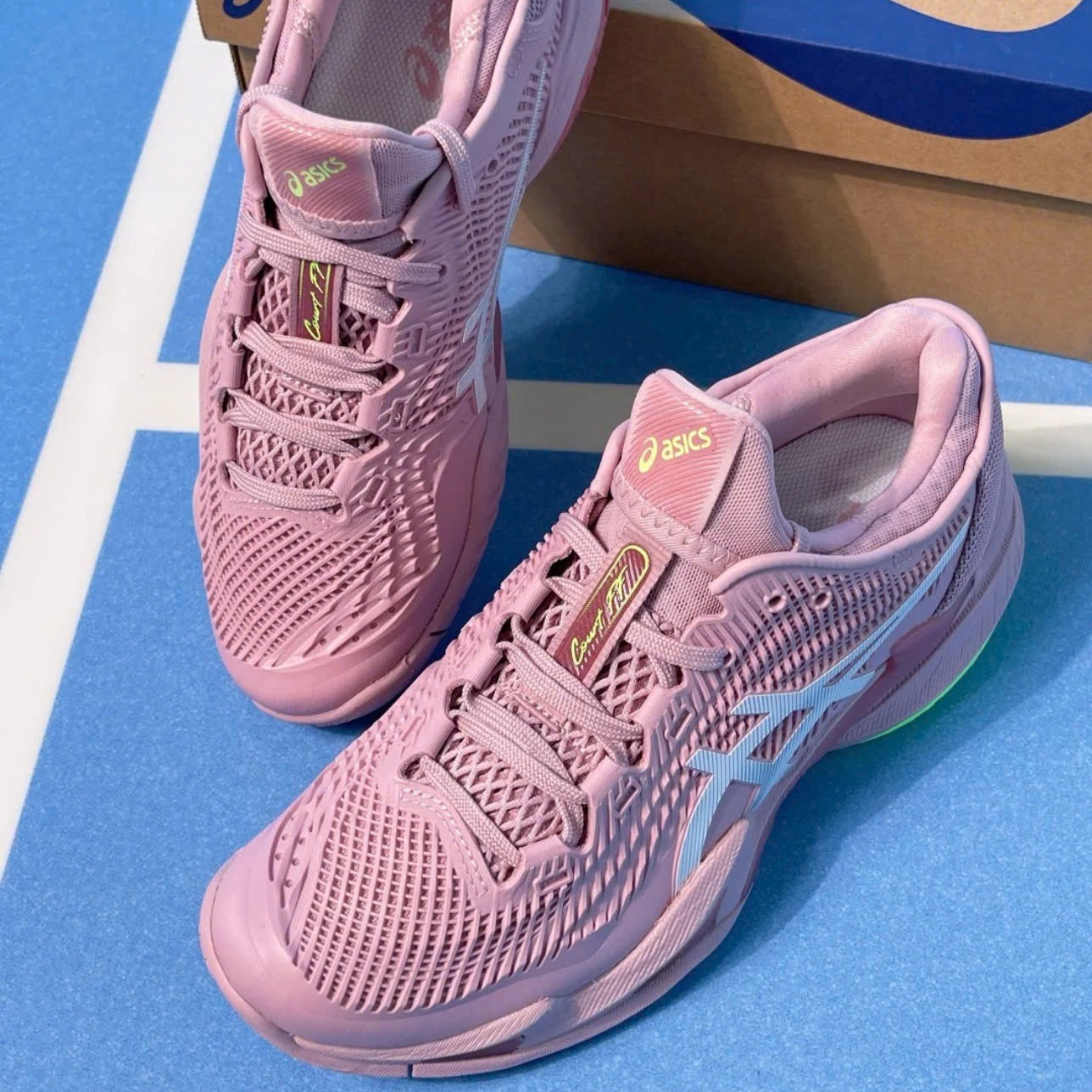 Giày Pickleball Tennis Asics Court FF 3 Morganite 1042A220-701 — ảnh 4