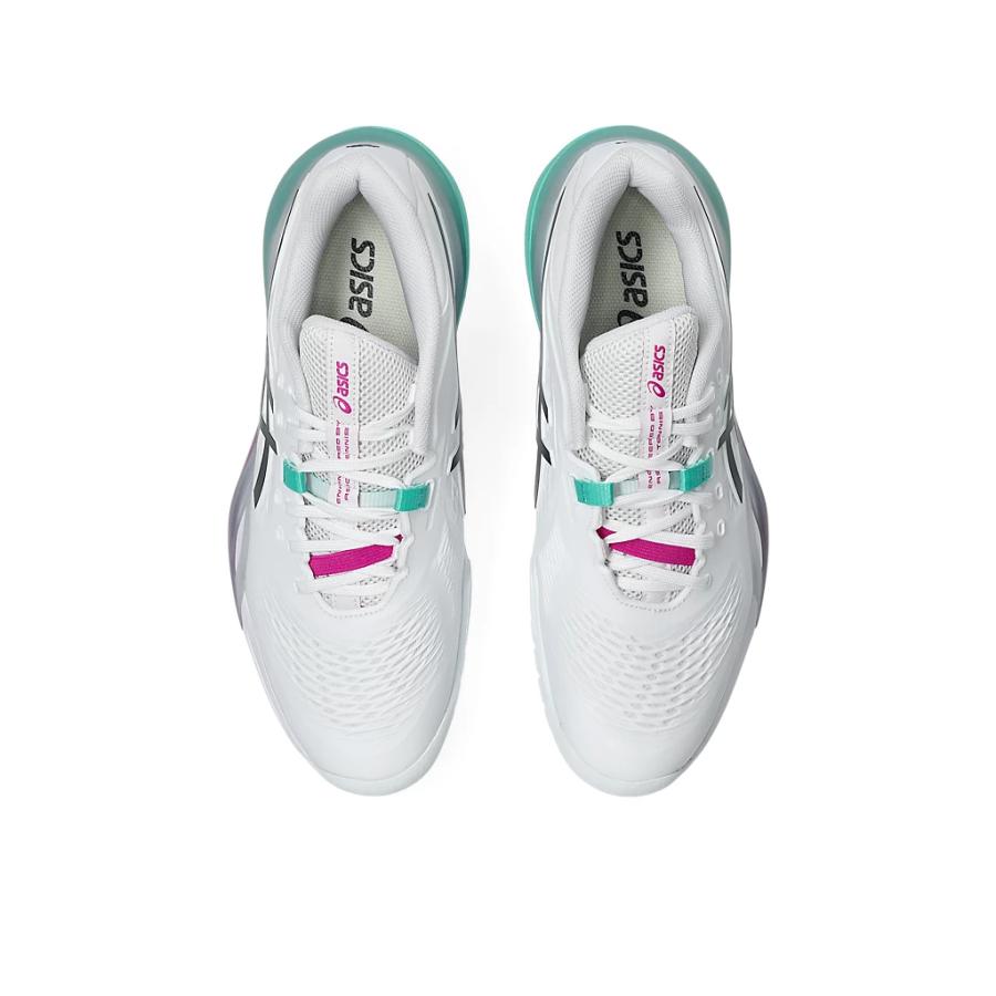 Giày Pickleball Tennis Asics Gel Resolution X 1041A487-103 Wide — ảnh 5