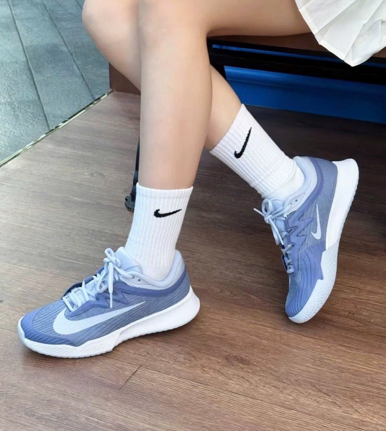 Giày Pickleball Tennis Nike Zoom Vapor Pro 3 HC W Indigo FZ2158-401 — ảnh 5