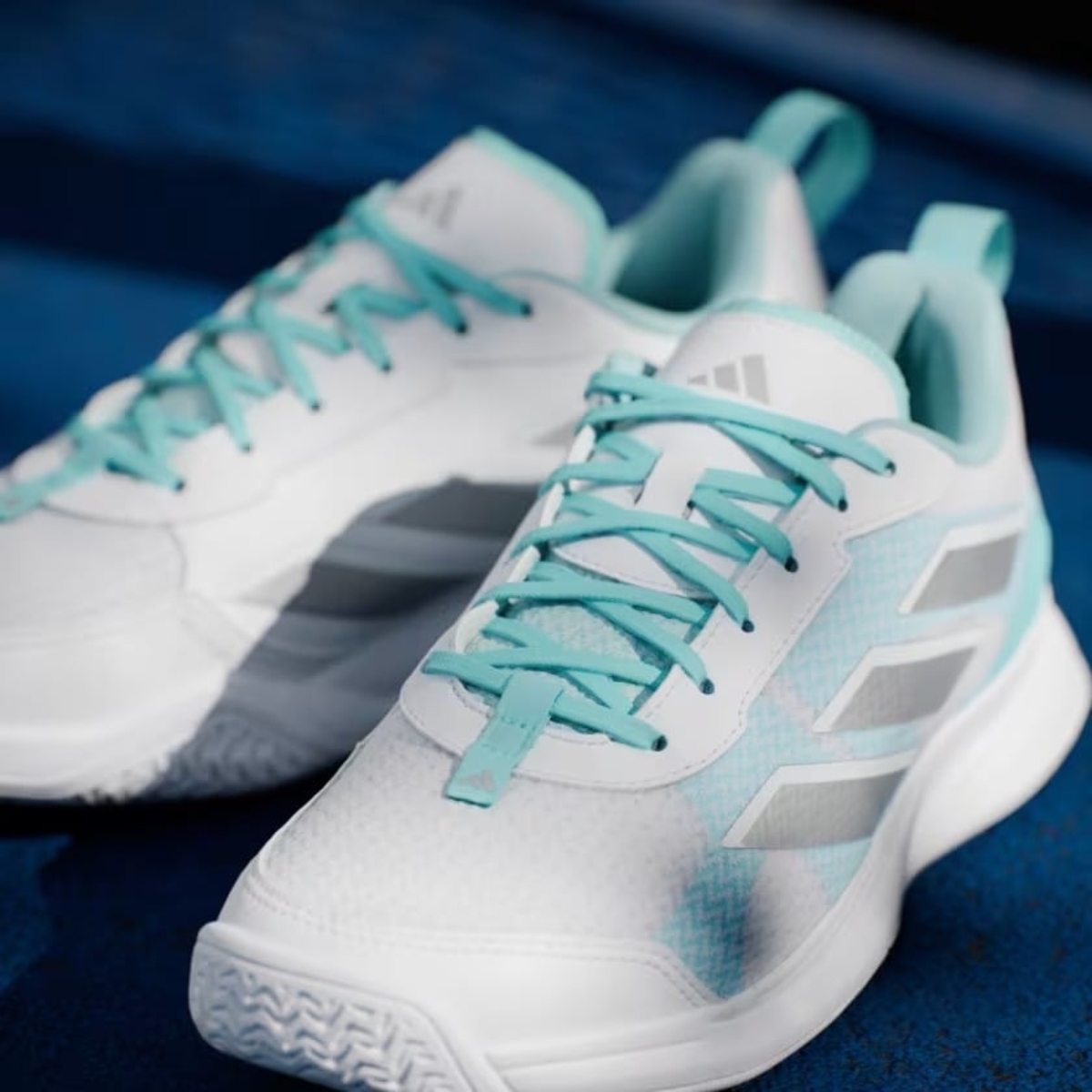 Giày Pickleball Tennis Adidas AvaFlash Mint JP9742 — ảnh 3