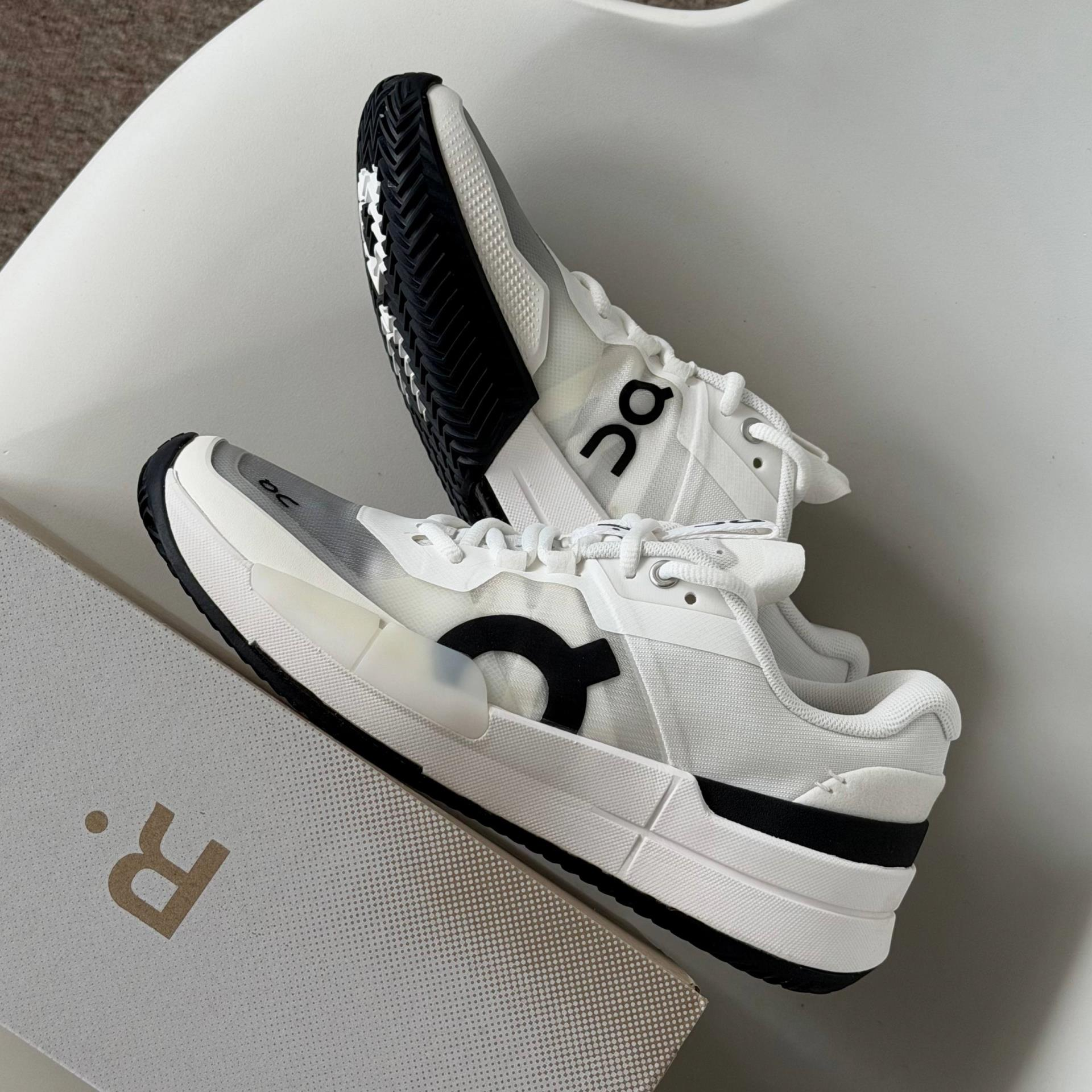 Giày Pickleball Tennis On The Roger Pro 2 Clay White 3WE10630462 — ảnh 7