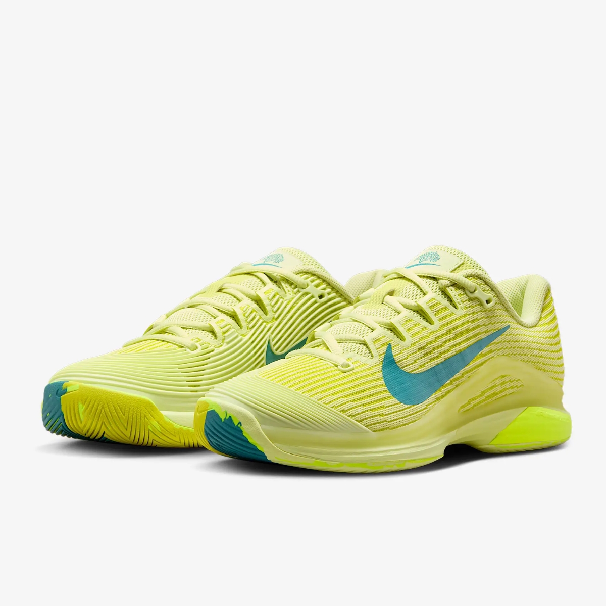 Giày Pickleball Tennis Nike Zoom Vapor 12 HC PRM Green HF7834-300 — ảnh 3