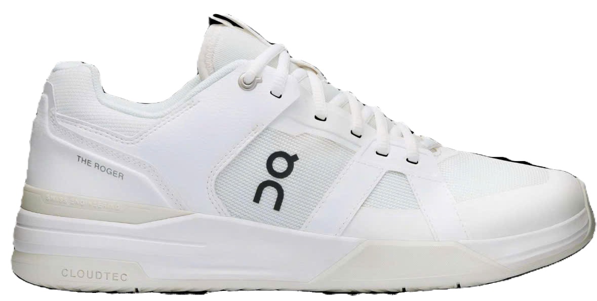 Giày Pickleball Tennis On The Roger Clubhouse Pro White 3WD30050202 — ảnh 1