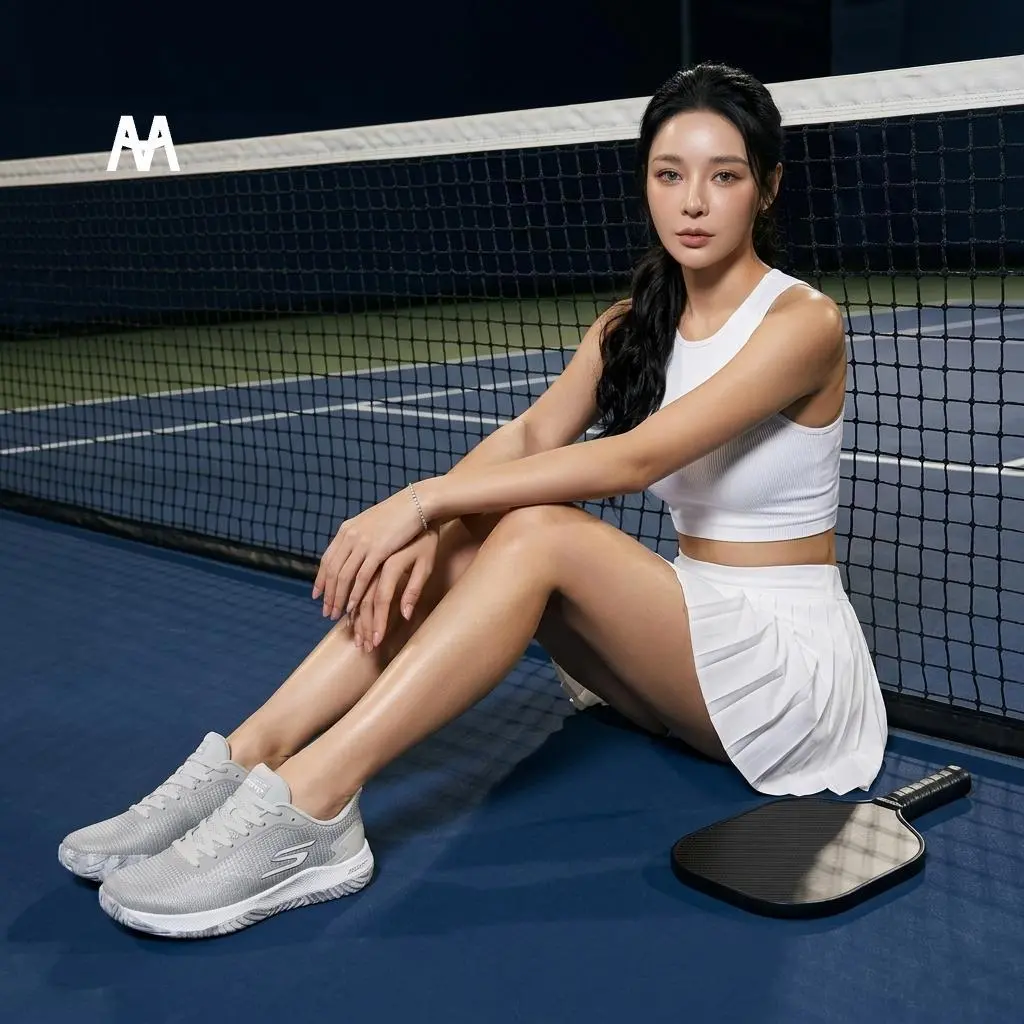 Giày Pickleball Skechers Viper Court Pro 2 Gray 172109 LTGY — ảnh 2