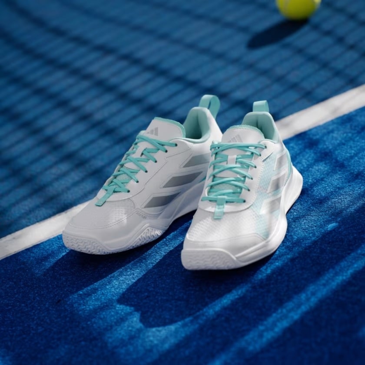 Giày Pickleball Tennis Adidas AvaFlash Mint JP9742 — ảnh 6