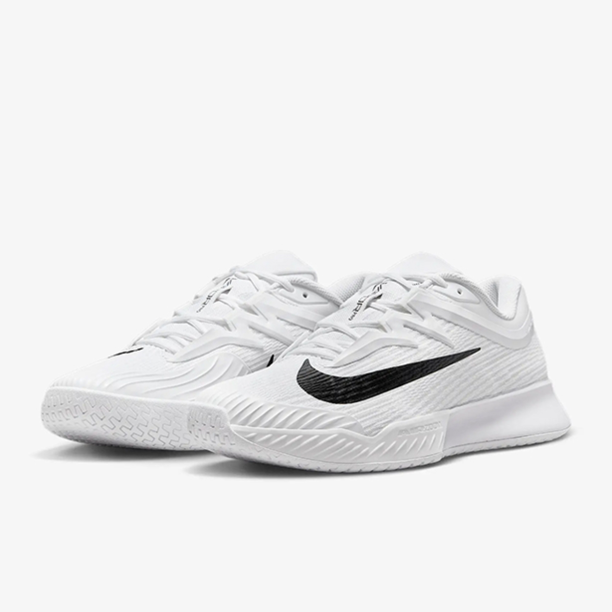 Giày Pickleball Tennis Nike Zoom Vapor Pro 3 White Black FZ2161-101 — ảnh 4