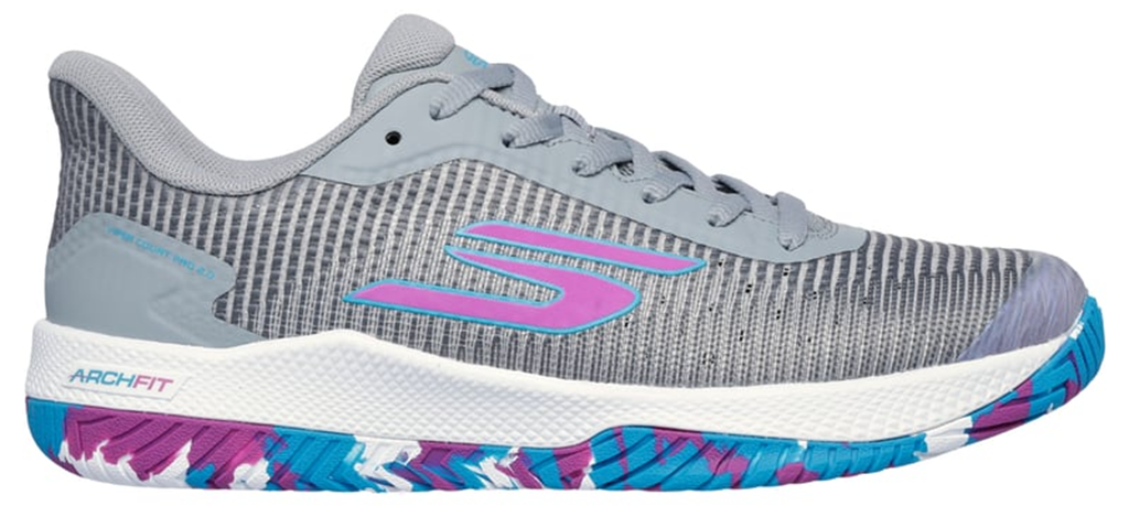 Giày Pickleball Skechers Viper Court Pro 2.0 Grey 172109 GRY — ảnh 1
